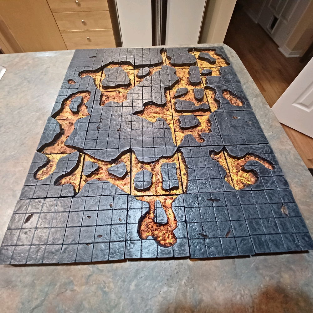 Lava Dungeon Tiles