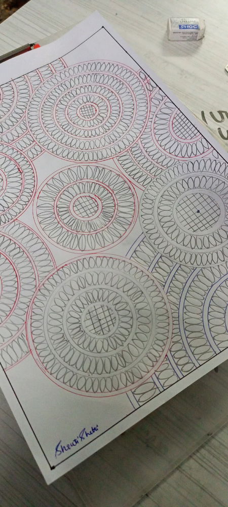 My first time trial of mandala art