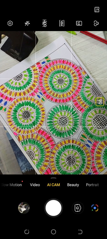My first time trial of mandala art