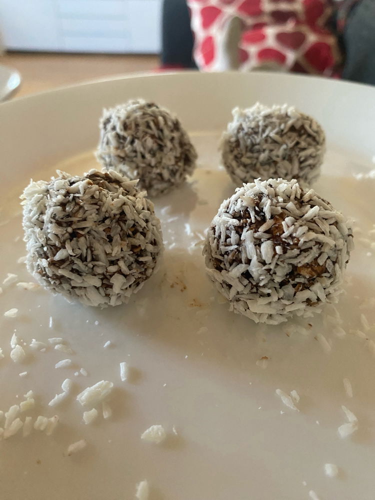 Kokosbollar utan socker