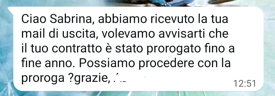 Ma io che dovrei fare?