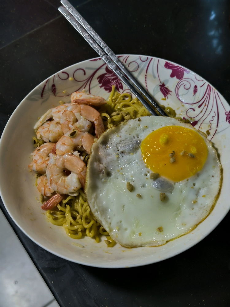 Instant noodles.