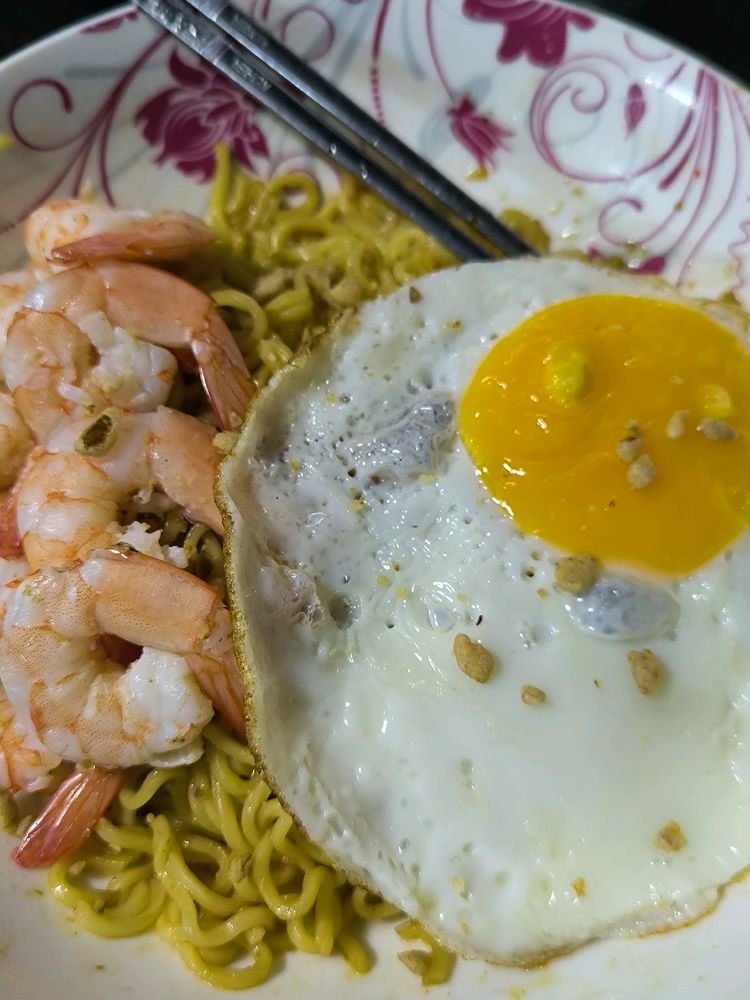 Instant noodles.