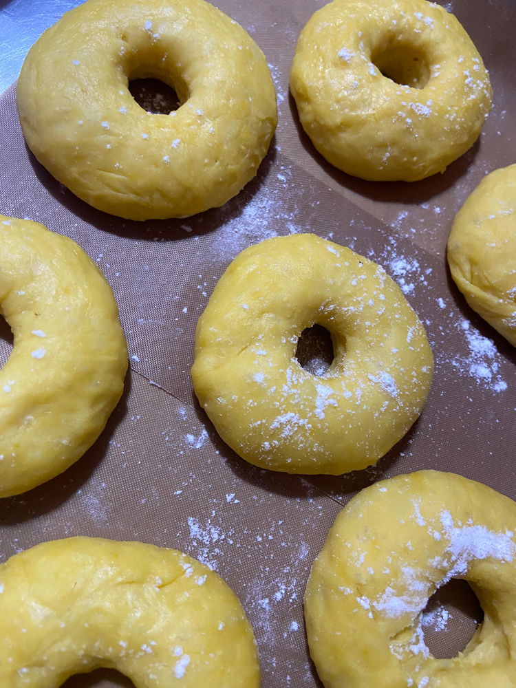 Pumpkin donuts 🍩 🎃