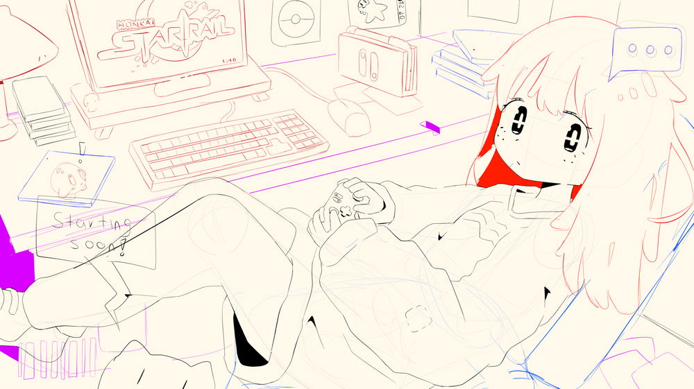 Estoy practicando perspectiva…