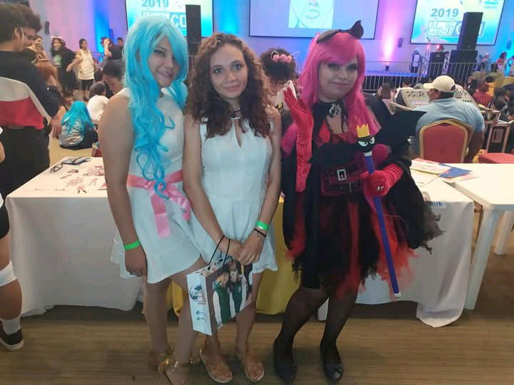 A few years ago I had 2 friends, it was fun to eat together or meet beautiful places to go to anime expos
