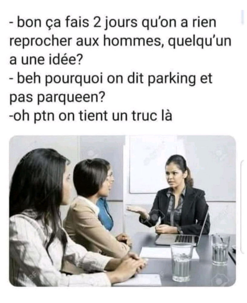 Oucht,  maintenant que la question est posée...