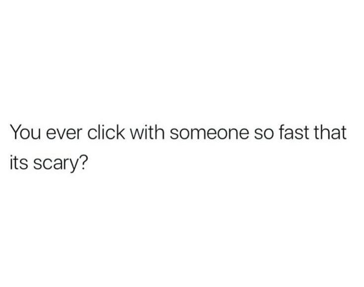 That instant spark