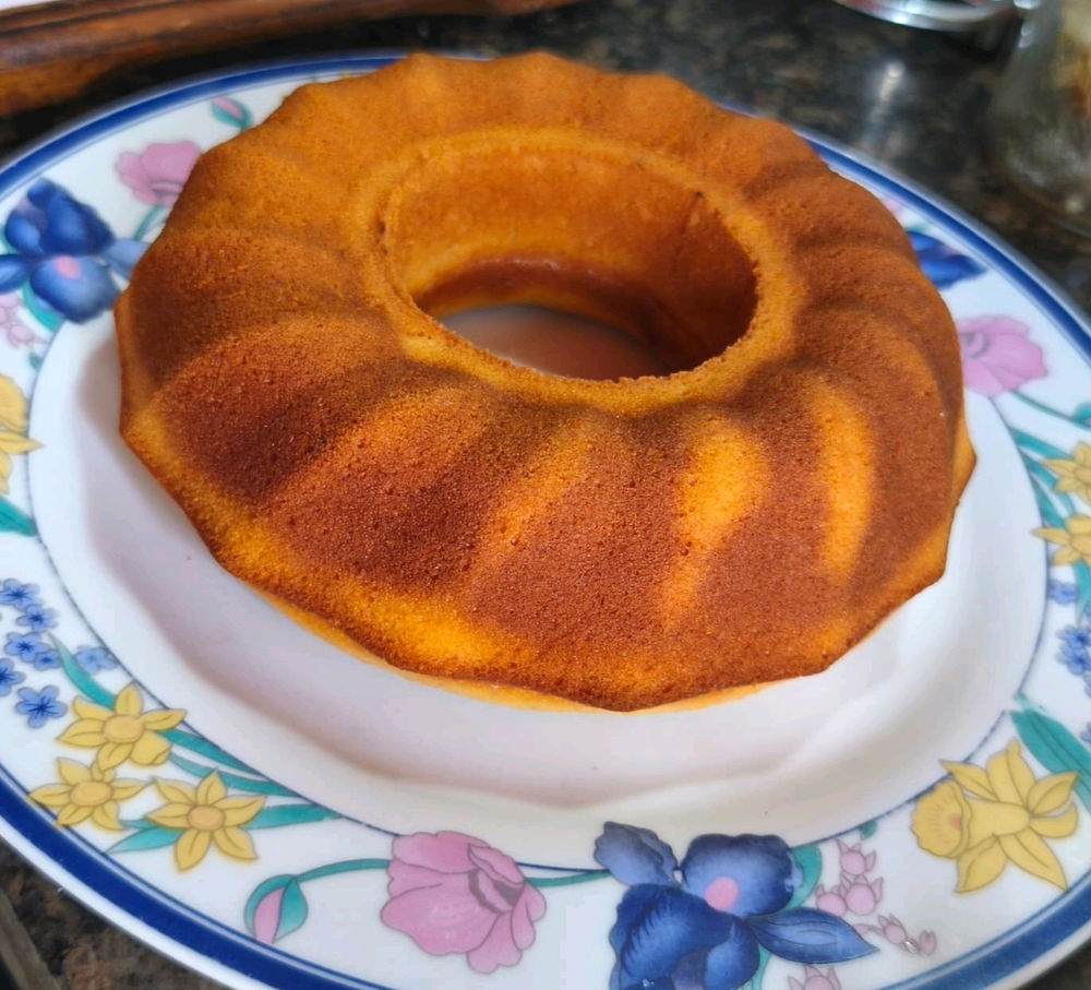 This is my first time making a cake🥹