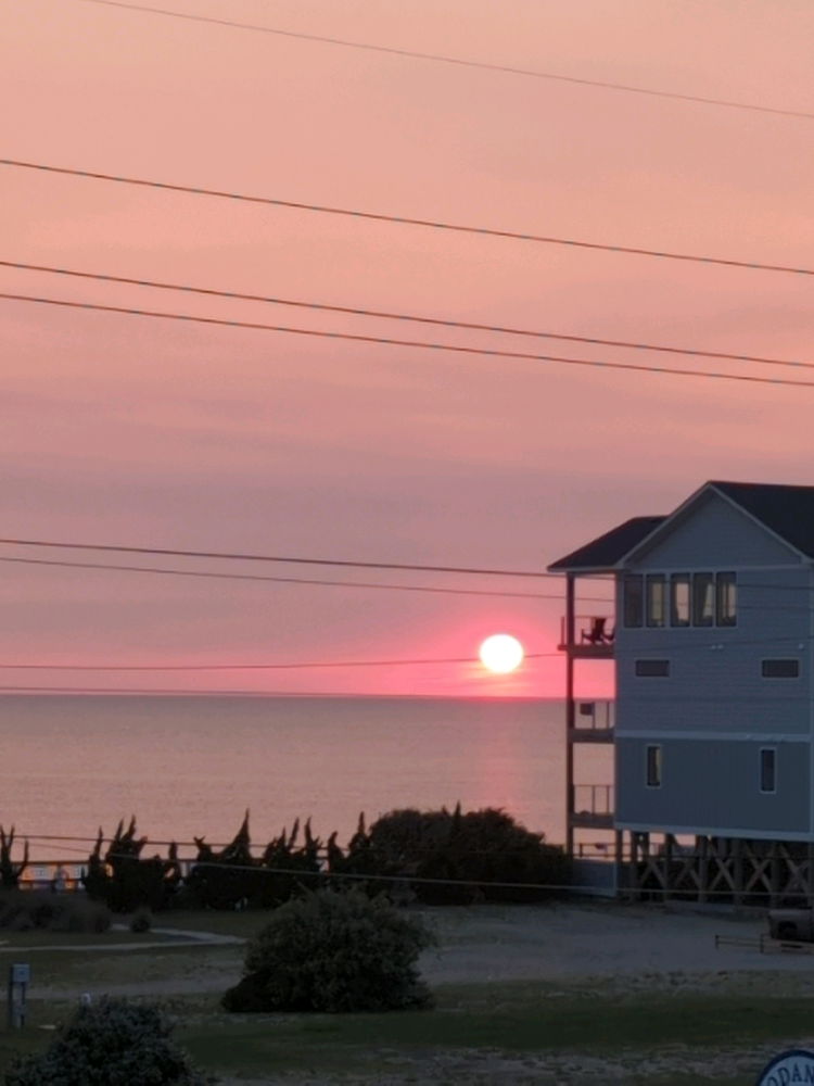Sunset from the Beach House
