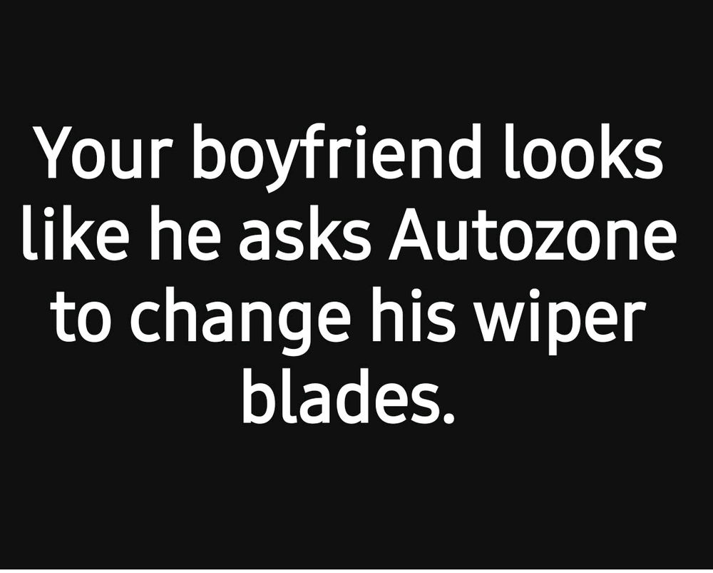 ... Does he?