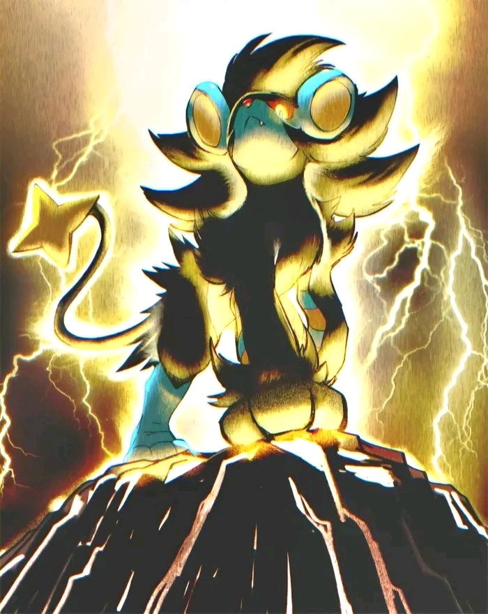 The best Thunder cat! Raikou has no aura compared to Luxray