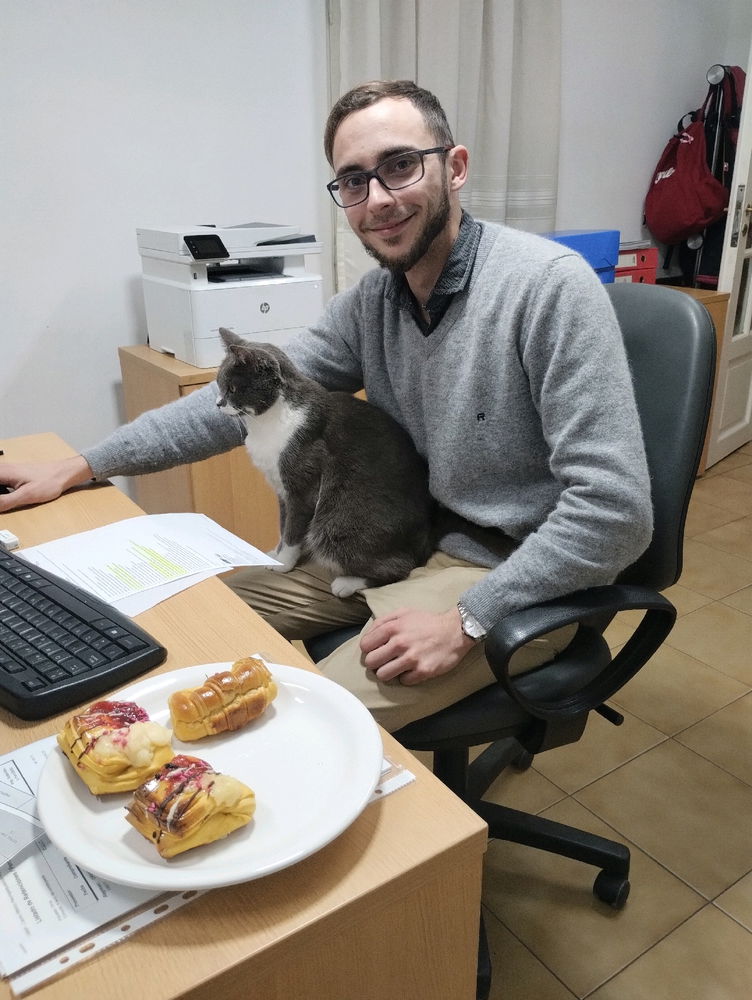 Aca con la supervisora