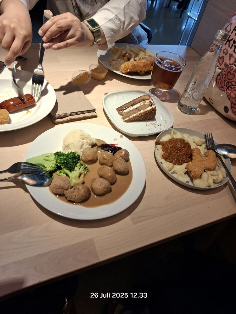 Lunch time..at IKEA