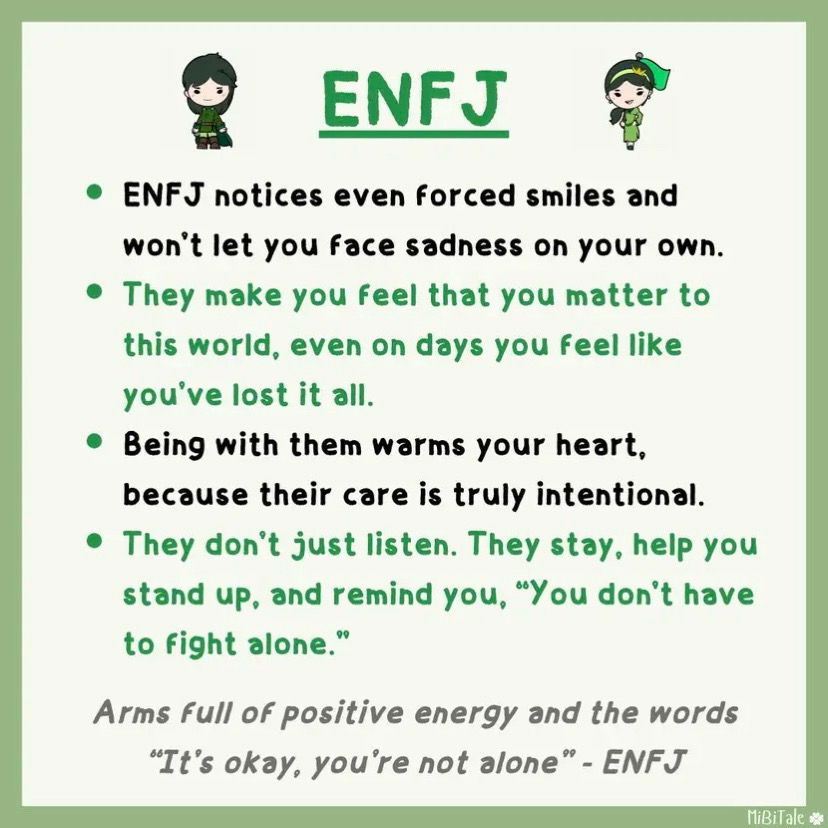 The kind of "Safe Zone" each MBTI is.

🎶I can be your hero bay-beh, i can kiss away the pain, i will stand by you forever🎶😉😂- INFJ 🖤⭐️