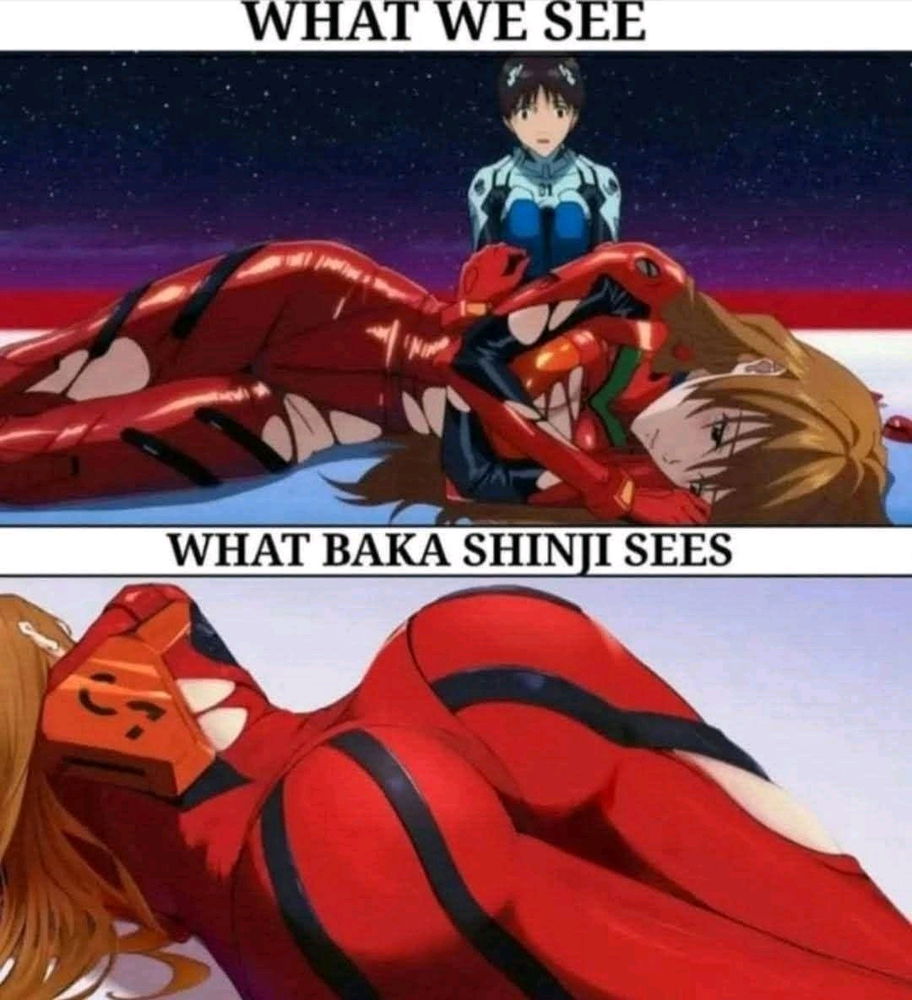 Fiero di essere Baka Shinji!🤣 datemi una asuka🥹