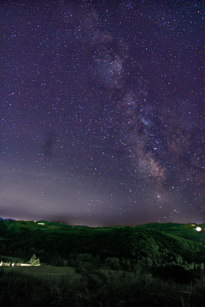 Ho privato a fotografare le stelle, penso sia un buon risultato