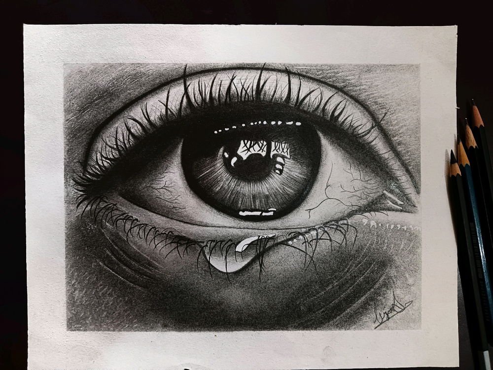 If you have to cry after being so loyal, yours tears are her sins!!