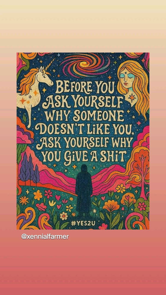 Just a reminder to do your thing and don't give a sh*t if someone doesn't like you 😎