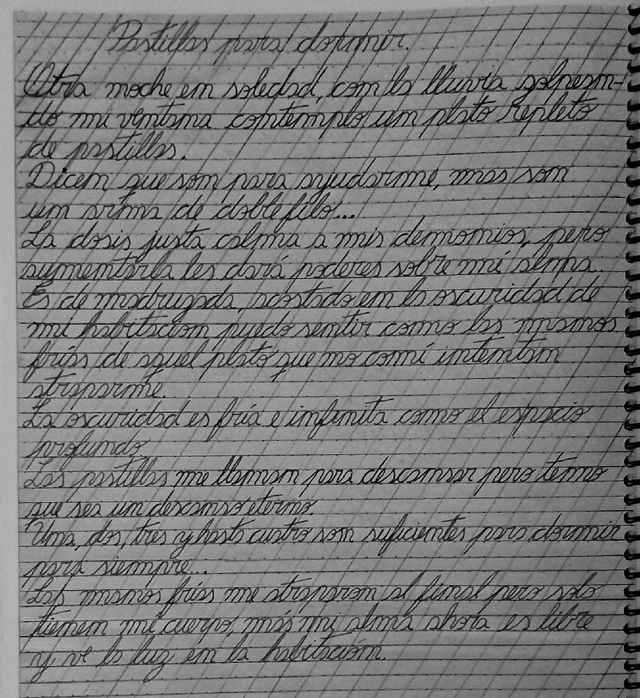 Pensamientos de una noche de lluvia...