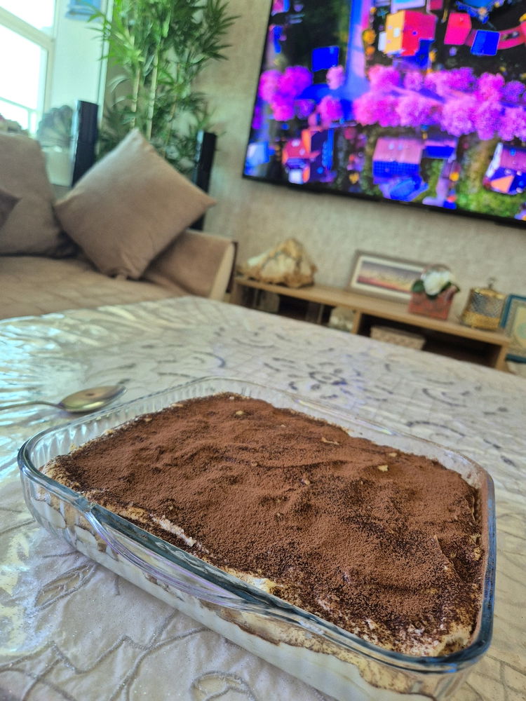 Made the best tiramisu