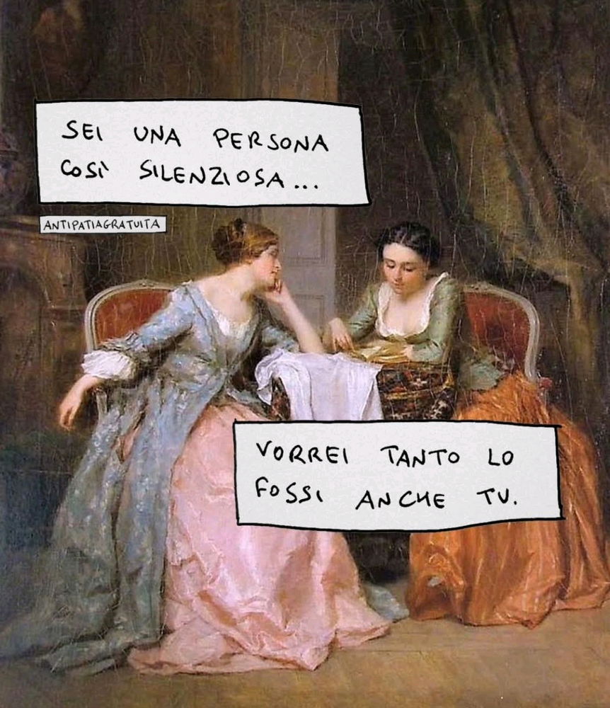 Quando hai l'amica logorroica 😅