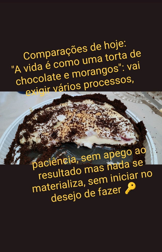 Até cozinhando a gente pensa... 😉