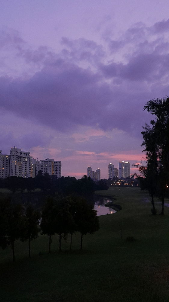Gloomy sky