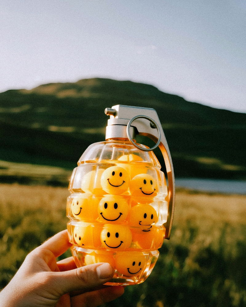 A grenade of Happiness
