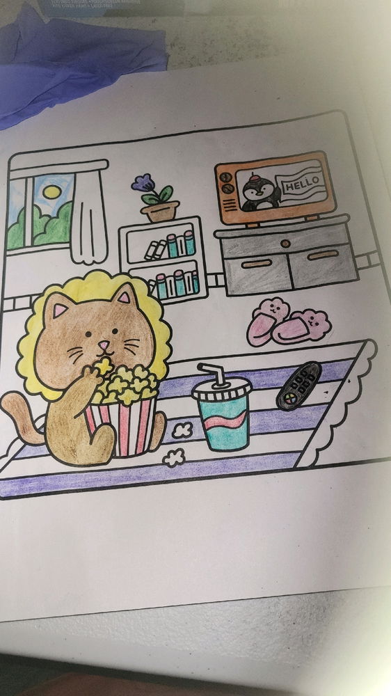 been coloring!