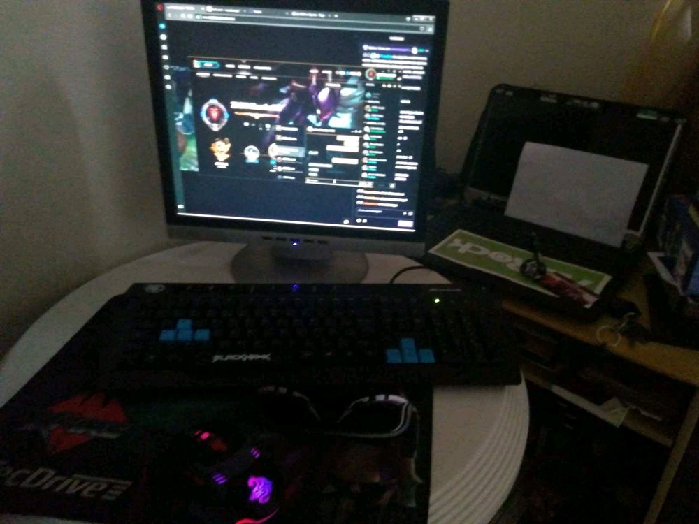 Meu setup em 2018 x Meu Setup em 2025