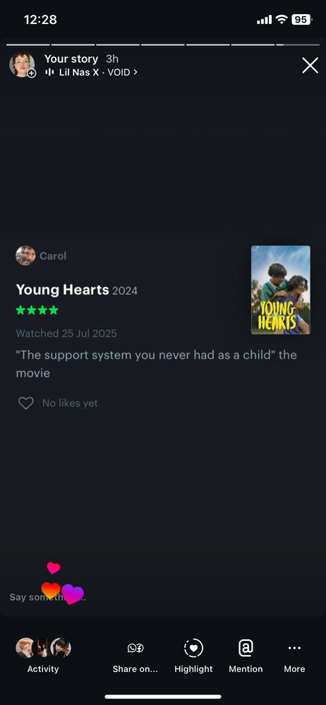 Fui a ver Young Hearts
