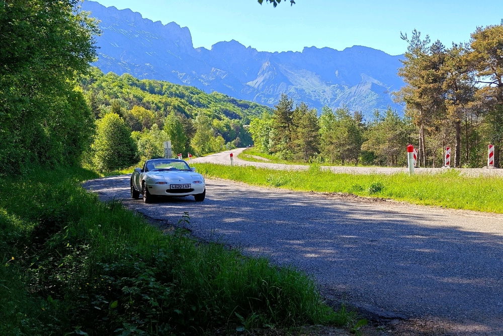 Mx5 a la montagne