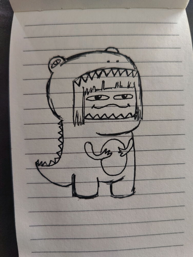 Doodling at work because I'm a responsible man!