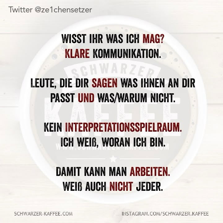 Viele erwarten es von anderen, können es aber selbst nicht leisten.