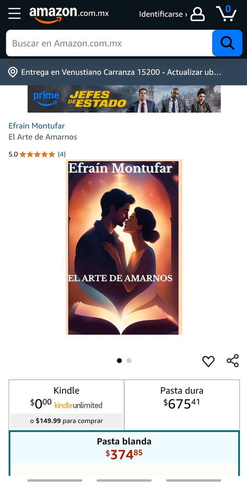 ¡PUEDES LEEERME EN AMAZON!