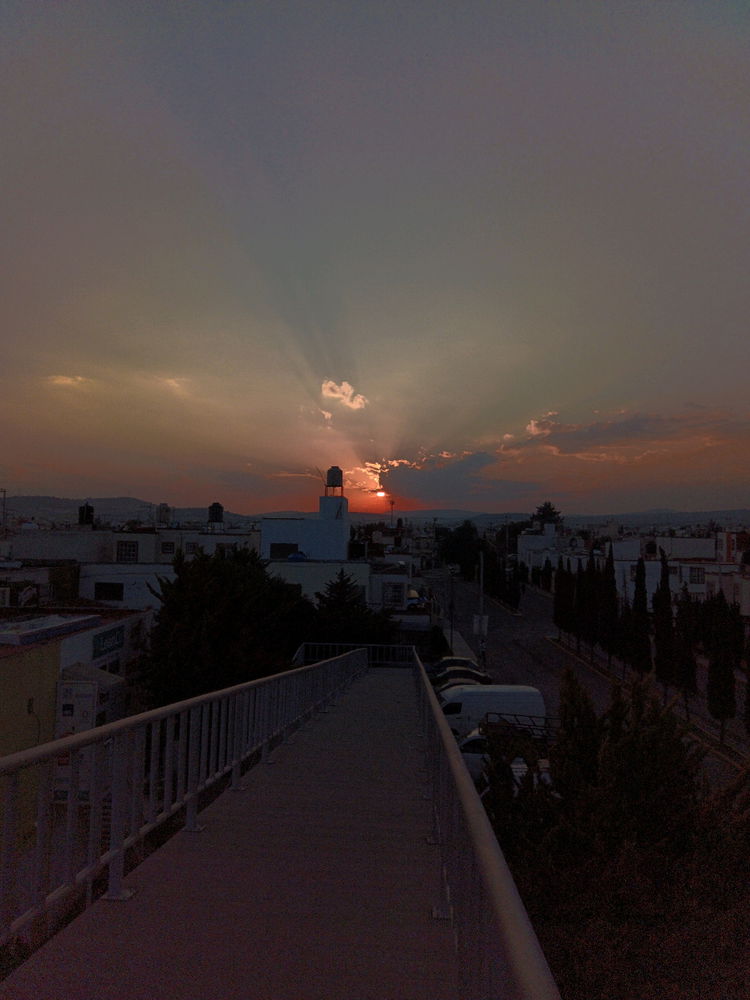 Staring at the sun