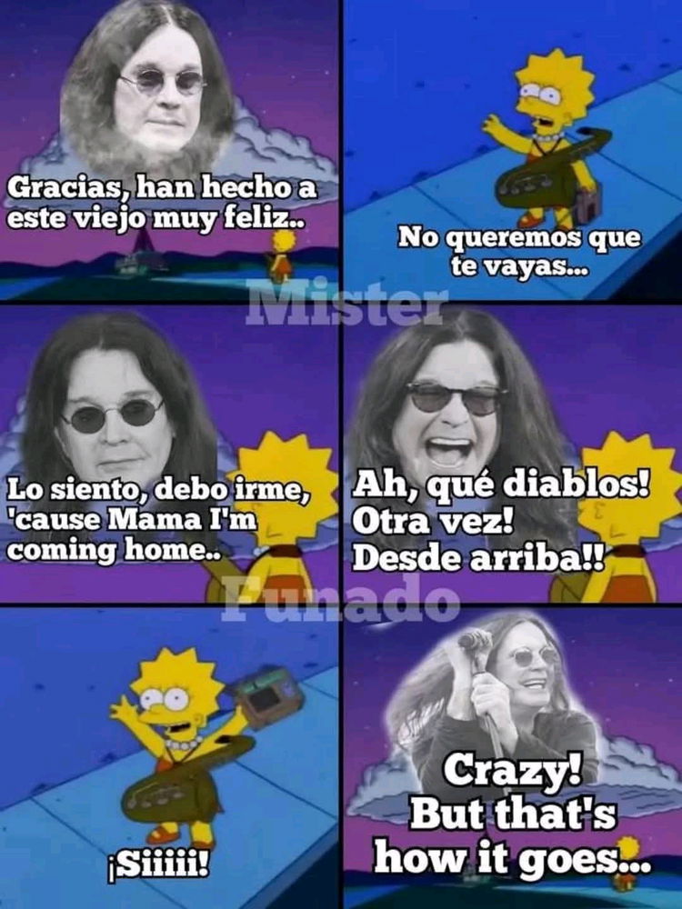 Ozzy se fue