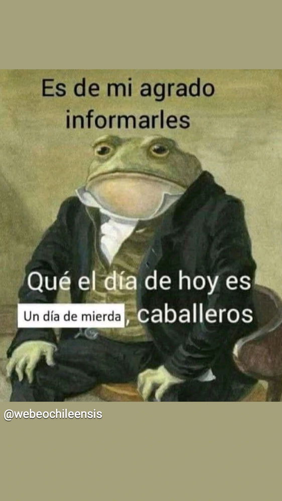 Que tengan buen día