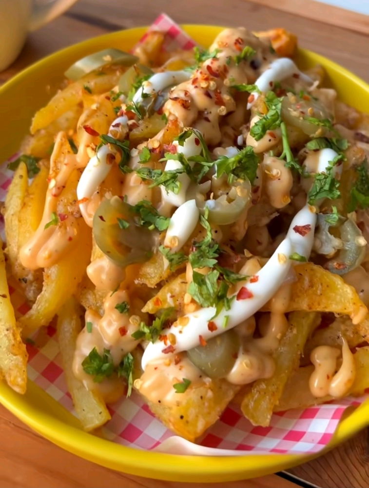 Starting my day with cooking masala fries 🍟✨️Good morning💫