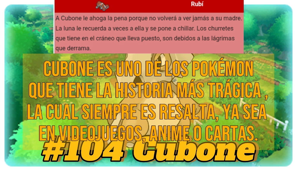 Pokémon con Descripciones tristes en la Pokedex -Region Kanto-