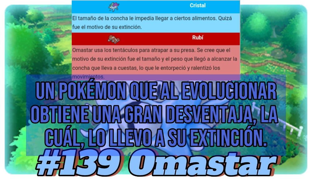 Pokémon con Descripciones tristes en la Pokedex -Region Kanto-