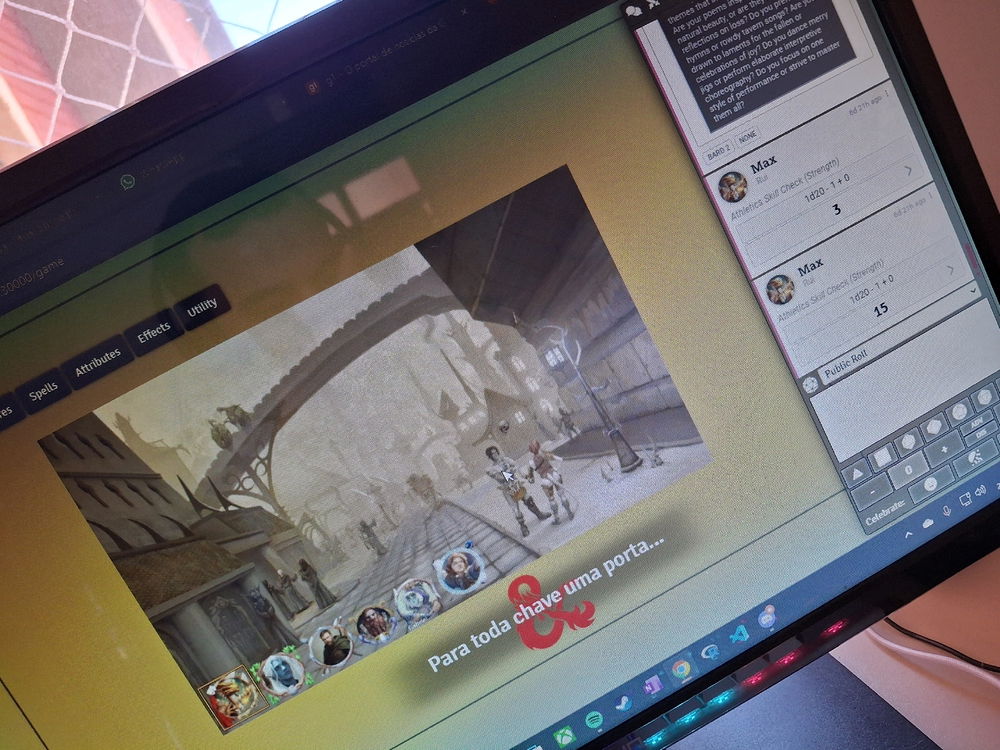 Domingo de manhã somos bardo dragonborn