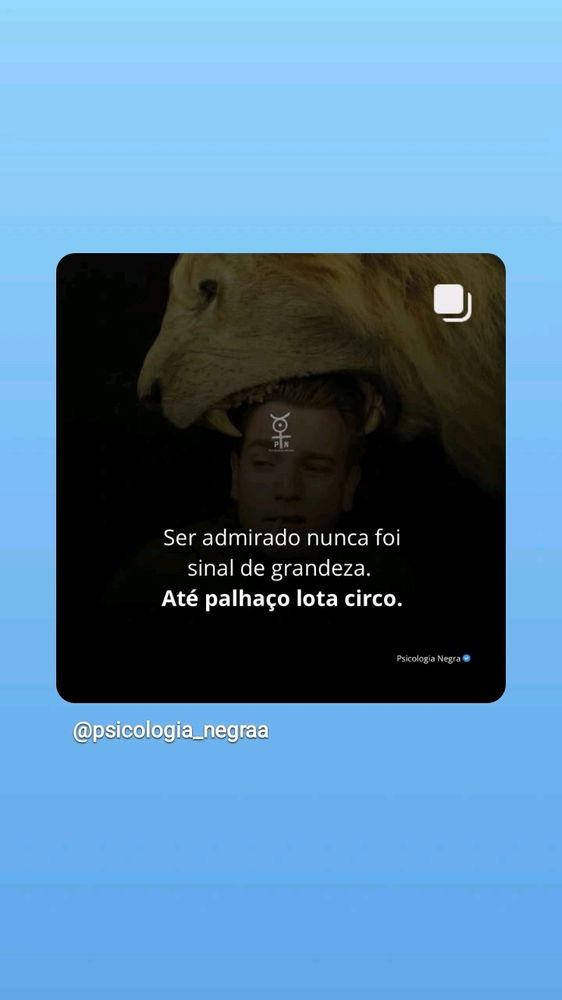 Pra pensar..