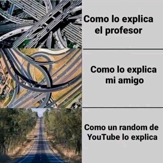 Gracias, tutoriales de YouTube