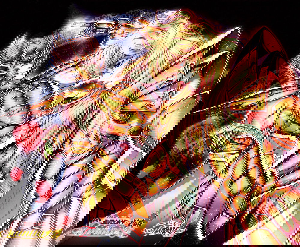 Chimaki Kuori tem os melhores traços feitos pra Saint Seiya.
