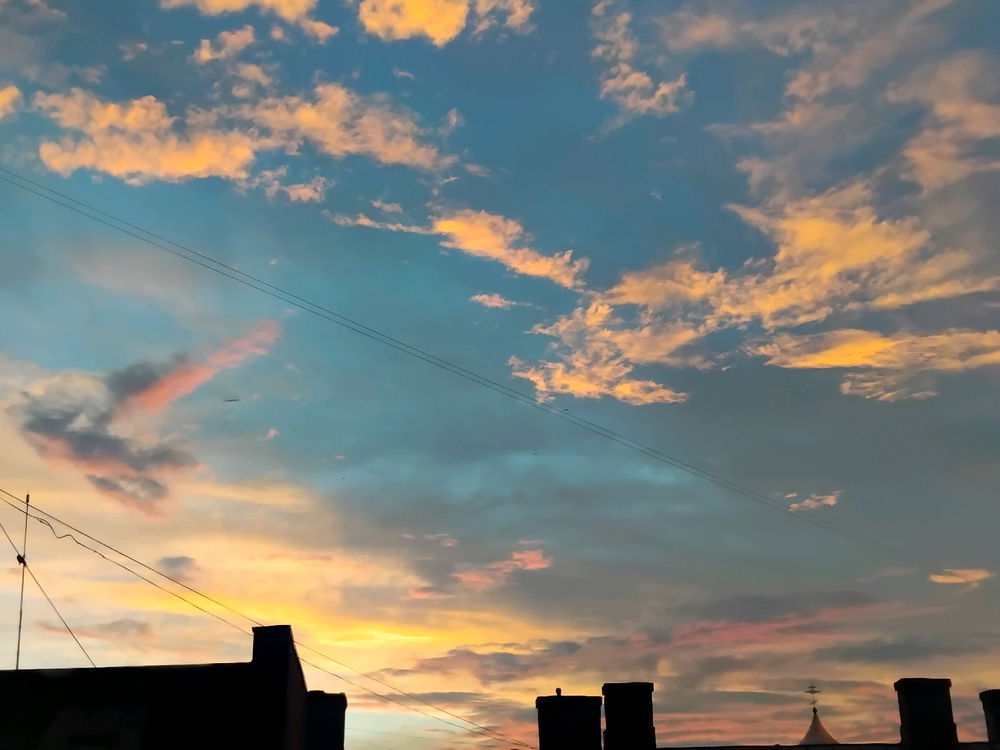 The sky