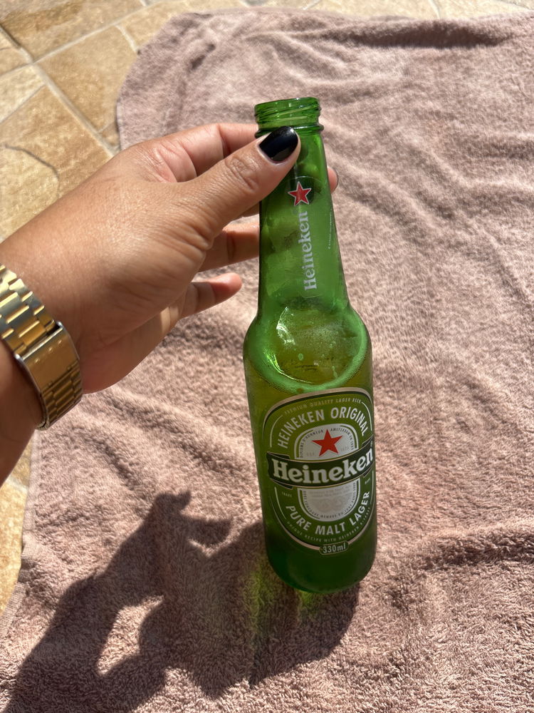 Sol, terraço e cerveja ..