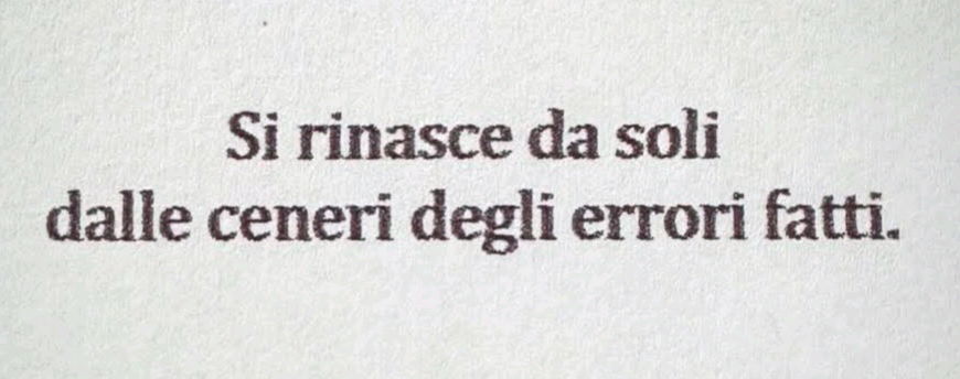 .. rinascita....