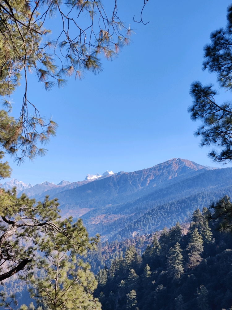Peak of mountains
